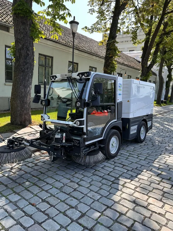 Ny Bucher CityCat V20e 80 kWt elektrisk feiebil fra 2026