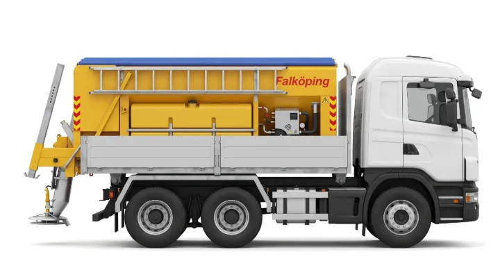 Falköping HighEnergySalting (KI-illustrasjon)