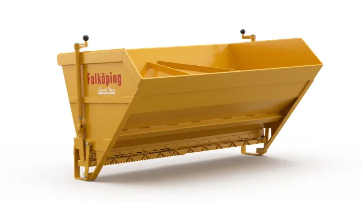 Falköping Sprederskuffer for hjullaster (KI-illustrasjon)